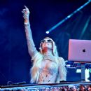 Paris Hilton performs at LA Pride in the Park Presented by Christopher Street West in Los Angeles 06/11/2022