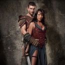 Andy Whitfield As Spartacus And Erin Cummings As Sura In Spartacus: Blood And Sand - 250 x 374
