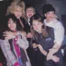 Stephen Pearcy with Robbin Crosby, Ozzy Osbourne, Jake E. lee & Lars Ulrich - 400 x 471