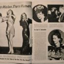 Veronica Lake, Loretta Young, Dorothy Lamour  - Screen Guide Magazine Pictorial [United States] (January 1943) - 454 x 304
