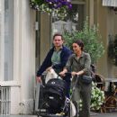 Christine Lampard – Spotted on a stroll through Chelsea - 454 x 604
