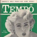 Mamie Van Doren - Tempo Magazine Cover [United States] (28 September 1953)