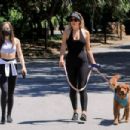 Natasha Alam and Anna Walt – Take Their Dog for a Walk in LA - 454 x 303