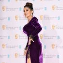 Salma Hayek – Red carpet at 2022 EE BAFTA Awards in London