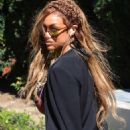 Tyra Banks out in Beverly Hills