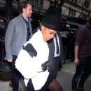 Janelle Monae – Seen at ‘Tamron Hall’ TV show in New York