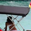 Ana Ivanovic in Bikini on a yacht in Mallorca adds - 454 x 840