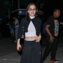 Emma Chamberlain – Celebrates Stassie Karanikolaou’s birthday at the Nice Guy in Los Angeles - 454 x 681