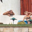 Christine Quinn – In a leopard print bikini in Cabo San Lucas - 454 x 303