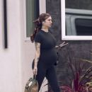 Bhad Bhabie – Shows her baby bump during a casual Los Angeles outing