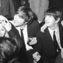 Geri Miller and Ringo Starr w/ John and Cynthia Lennon - 454 x 271