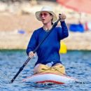 Katy Perry – Paddle boarding candids in St Tropez