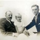 Grand Duke Peter Nicholayevich (his grandfather), Nicholas Romanovich as a child, Prince Roman Petrovich (his father)