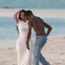 Kylie Jenner &#8211; Seen with Travis Scott on the beach in Turks and Caicos
