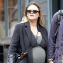 Emily Atack – With Alistair Garner out in London - 454 x 643