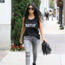 Kourtney Kardashian: indulges in some solo retail therapy in Beverly Hills