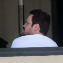 Former Canadian professional hockey player Mike Comrie is seen out having lunch with some friends in West Hollywood California on March 26, 2017 - 454 x 318