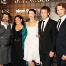 Sam Heughan,Caitriona Balfe, Tobias Menzies, the Writer Diana Gabaldon and the producer Ronald D.Moore  - 'OUTLANDER' SCREENING IN NYC