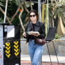 Lucy Hale – Seen at celeb hotspot Catch Steak in West Hollywood