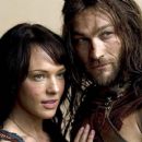 Erin Cummings and Andy Whitfield