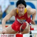 Chinese male hurdlers