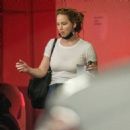 Jennifer Lawrence – Pictured with her newborn baby while out in Los Angeles