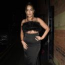 Chloe Ross – Arriving at The Miss Pap Event at MNKY HSE in Manchester - 454 x 688