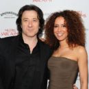 Actor Federico Castelluccio and Yvonne Maria Schaefer attend The Cinema Society screening of 