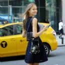 Alessia Merz at Casting Call for the Victoria’s Secret Fashion Show 2018 in NY - 454 x 454