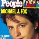 Michael J. Fox - People Magazine [United States] (20 April 1987)