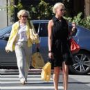 'Jenny's Wedding' actress Katherine Heigl and her mom Nancy spotted out for lunch at the Granville Cafe in Studio City, California on August 7, 2015