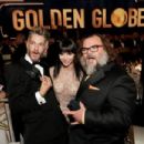 Mark Hampton, Christina Ricci and Jack Black  - 81st Golden Globe Awards (2024) - 454 x 303