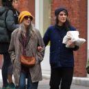 Patti Smith – With Jesse Shopping for books in Manhattan’s SoHo neighborhood - 454 x 681