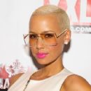Master of the Mix judge Amber Rose attends Amber Rose, Kid Capri, Vikter Duplaix, and Cast celebration for the Premiere of Smirnoff's Master of the Mix in New York City - November 3, 2011 - 424 x 594