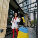 Olga Vasyliv- Departure from Ukraine for Miss Grand International 2022 - 454 x 568
