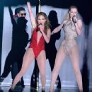 Jennifer Lopez and Iggy Azalea - 2014 American Music Awards - Roaming Show