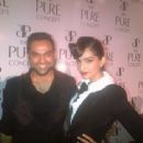 Abhay Deol and Sonam Kapoor at the Pure Concept launch - 454 x 340