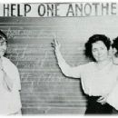 Emily Griffith Teaching 2 of Her Pupils When She Was An Educator