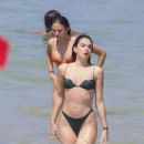Deva Cassel – With Narah Baptista in a bikini at a beach in Ipanema - 454 x 586