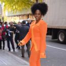 Teyonah Parris – Arrives to ABC studios in New York City - 454 x 678