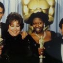 Jeremy Irons, Kathy Bates, Whoopi Goldberg and Joe Pesci At The 63rd Annual Academy Awards (1991) - 454 x 268