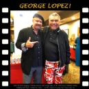 Metin Bereketli enjoying a friendly moment with George Lopez at the 14th Annual GEORGE LOPEZ Celebrity Golf Classic. October 04, 2021 - 454 x 435
