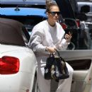 Jennifer Lopez – Heads to a dance studio in Los Angeles