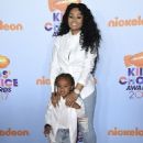 Blac Chyna and King Cairo at The Kids' Choice Awards at The USC Galen Center in Los Angeles, California - March 11, 2017