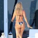 Cecilia Bolocco – In a bikini during a vacation in Miami - 454 x 636