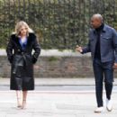 Anna Williamson – Celebs Go Dating TV show filming in North London - 454 x 303