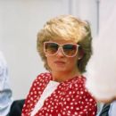 Princess Diana visits Cardiff Cricket Club in Wales - July 1987