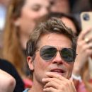 Brad Pitt at Wimbledon '23