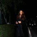 Elisa Sednaoui – Attending a private party at San Vicente Bungalows in West Hollywood