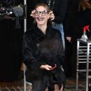 Heidi Klum – Costume Unfold on Amazon Display Window in New York